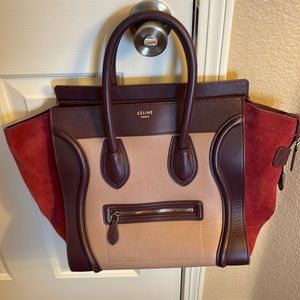 Multi Color top handle Celine